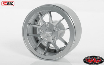 CLEARANCE 30% DISCOUNT RC4WD Rotiform SNA 1.9" Beadlock Scale Wheels SILVER Z-W0254 inc hubs RC TOY