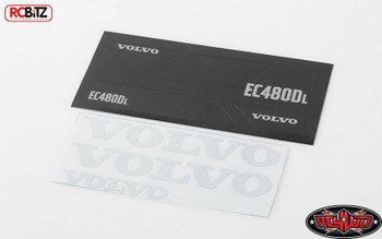 VOLVO Decal Sheet Set for 1/14 Earth Digger 360L RC4WD VVV-C0267 Excavator RC