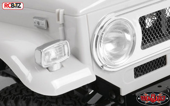 RC4WD Cruiser FJ40 Clear Parts Tree Z-B0077 Front Window Screen Lights rcBits