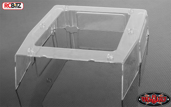 RC4WD Cruiser FJ40 Main Window Back Rear Side CLEAR Windows Z-B0079 rc Bitz