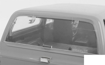 RC4WD Chevrolet K5 Blazer Rear Topper Clear Window Parts Tree Z-B0110 Side RC