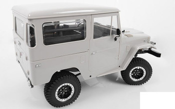 RC4WD Raceline Monster 1.9" Beadlock Wheels Black Silver Ring Scale Nuts Z-W0189