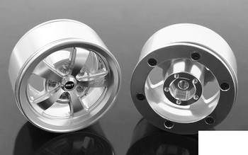 RC4WD Mickey Thompson Street Comp SC-5 1.9" Beadlock Wheels SILVER Z0W0238