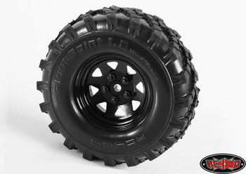 Flashpoint Military Offroad 1.9" Tyres RC4WD & Foams Great in sand mud Z-T0082