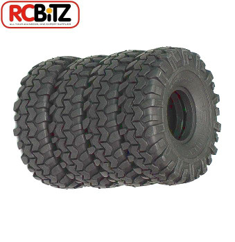 2 Rock Stompers 1.55 Scale Offroad Tires RC4WD GOOD all terraine tyre X3 Compund Z-T0007