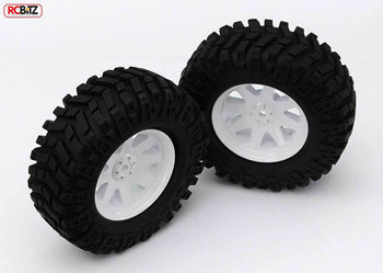 Prowler XS 1.9" Scale Tires Aggressive tyre  Tread D90 Mojave TF2 RC4WD Z-T0086