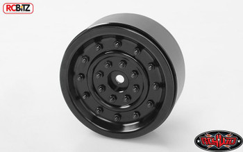 Humvee 1.9 Internal Scale Beadlock Wheel RC4WD Z-W0119 Black 12mm Hex Mounting