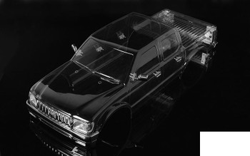RC4WD 2001 for Toyota Tacoma 4 Door Body TF2 LWB 313mm 12.3" Z-B0169 Lexan SCX10