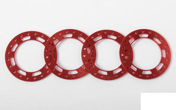 Replacement Beadlock Rings for TRO 1.7" Wheels RED Z-S1668 RC4WD Marlin Ring