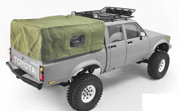 Bed Soft Top w/ Cage RC4WD Mojave II Four Door GREEN VVV-C0391 LWB CCHand RC