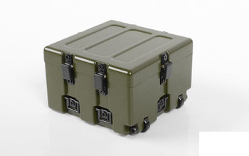 1/10 Military Storage Box Z-X0049 RC4WD ARMY GREEN ABS working latches 1.9"