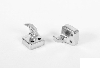 CLEARANCE 30% DISCOUNT Jammer Tow Hook Style B SILVER Z-S0354 RC4WD winch point inc mounts Hooks