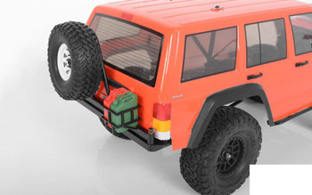 CLEARANCE 30% DISCOUNT RC4WD Tough Armor Swing Away Tire Carrier w/Fuel Holder Axial SCX10 II Z-X0051