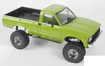 Deep Dish Wagon 1.55" Stamped Steel Beadlock Wheels CHROME Z-W0285 RC4WD G2