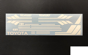 RC4WD Clean Stripes Mojave II 2/4 Door Decal Sheet WHITE Z-B0168  Stripe Sticker