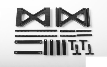 Universal Body Mounting Kit for TF2 SWB Z-S1753 RC4WD Tamiya Lexan Bodies Unimog