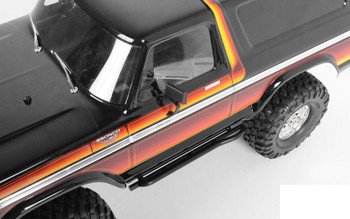 Tough Armor Steel Welded Side Sliders for Traxxas TRX-4 Z-S1860 RC4WD TRX4 TRX 4