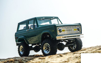 Stamped Steel 1.0" Stock Beadlock Wheels CHROME Z-W0263 RC4WD 18th scale micro