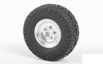 RC4WD Stocker 1.0" Beadlock Wheels Z-W0275 18th scale micro Aluminium 7mm Hex