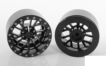 RC4WD 1911 1.9'' Beadlock Wheels Z-W0274 Neg offset WIDER TRACK Multi spoke Hex