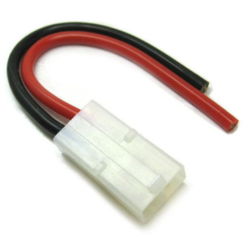 Etronix Female Tamiya Connector w/ 10cm 14awg Silicone Wire ET0629 Battery Lead