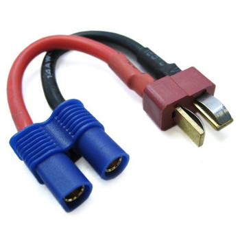 Etronix Male ESC Deans To Female EC3 Battery Adaptor ET0829 Converter Lead RC