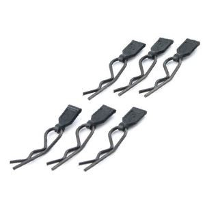Fastrax Pull Tab Body Clip (6) FAST206 clips pins Easier to remove than stock RC