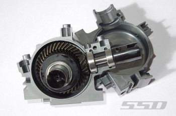 SSD HD Front Bulkhead for Rock Baja Rey BLACK SSD00232 BIG Pinion Bearings Losi