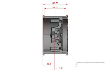 SSD 2.2" Champion Beadlock Wheels BLACK SILVER Ring SSD00234 SSD-RC SSDRC