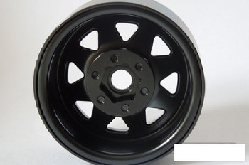 SSD 1.9" Steel 8 Spoke Beadlock Wheels BLACK SSD00254 TRX-4 wheel TRX4 Traxxas