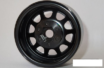 SSD 1.9" Steel Stock Beadlock Wheels BLACK SSD00280 D Hole RC4WD D90 SSD-RC
