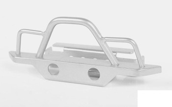 CLEARANCE 30% DISCOUNT Steel Front Bumper for 1/18 Gelande II RTR W/BlackJack  SILVER VVV-C0546 RC4WD