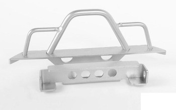 Steel Front Bumper for 1/18 Gelande II RTR W/BlackJack  SILVER VVV-C0546 RC4WD