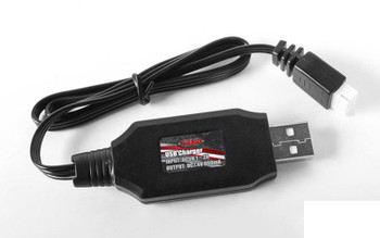 RC4WD 2s Lipo Balance Charger Z-E0111 USB 800mA 480mm cable XH-3Pin plug 18th
