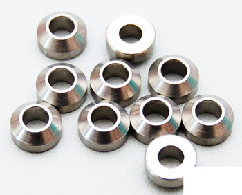 Heavy Duty Steel Silver 3mm Con Washers (10) Z-S0385 RC4WD M3 6 x 4mm washer