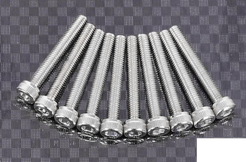 Socket Head Cap Screws M3 X 22mm (10) Z-S0717 RC4WD 2.5mm driver SILVER