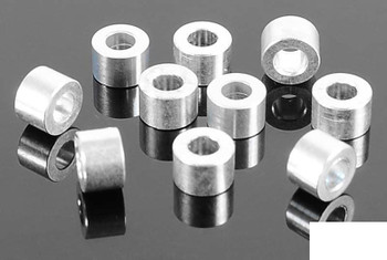 4mm Silver Spacer with M3 Hole (10) Z-S0983 RC4WD shock Shim 4 link SWB TF2