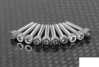 Socket Head Cap Screws M2.5 x 14mm x10 Z-S1215 RC4WD fit Tio wheel ARB AR44 diff