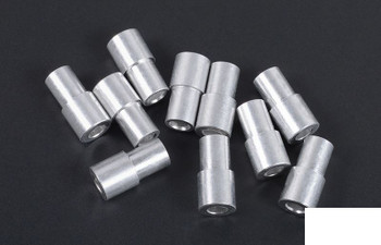 CLEARANCE 30% DISCOUNT 12mm Steps spacers (Silver) Z-S1244 RC4WD 5-6mm dia 12mm long M3 hole 3.1mm