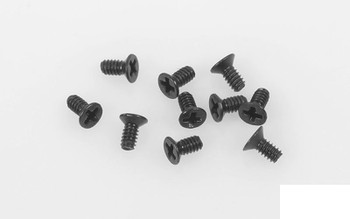 Steel Flat Head Cap Screw M1.4 X 3mm (10) Z-S1520 RC4WD fit Beast MilSpec Mirror
