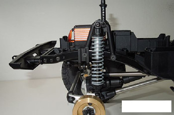 SSD Aluminum FRONT Shock Hoops for SCX10 II SSD00191 SCX10 panhard OEM fit