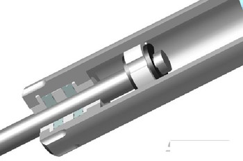 SSD Pro Scale 90mm Shocks Silver Blue SSD00297 Shock Adsorter SSD-RC Suspension