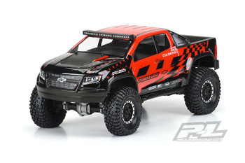 Proline Chevy Colorado ZR2 CLEAR Body for 313mm Crawler PL3517-00 SCX10 II 12.3"