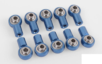 CLEARANCE 30% DISCOUNT M3 Mini Aluminum Axial Style Rod End BLUE x10 Z-S1354 RC4WD 17mm SCX10