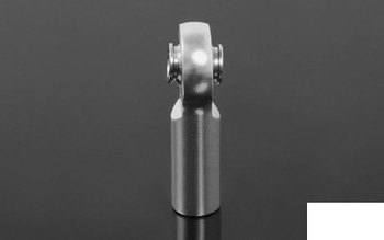 M3 Medium Straight Aluminum Rod Ends SILVER x10 Z-S1638 RC4WD Steering Link Ends