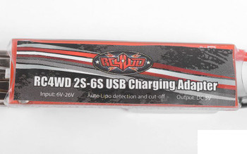 RC4WD 2S 6S USB Charging Adapter "T" Deans Style Plug Z-E0109 LiPo charger phone RC4WD 2S 6S USB Charging Adapter "T" Deans Style Plug Z-E0109 LiPo charger phone