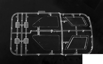 RC4WD 1985 Toyota 4Runner Clear Parts (B) Z-B0195 Side Topper & light lenses