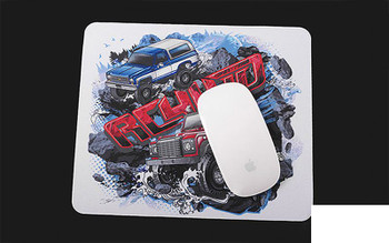 RC4WD Official Mouse Pad Z-L0120 Place Mat 235 x 197mm D90 K5 Blazer Blue Red