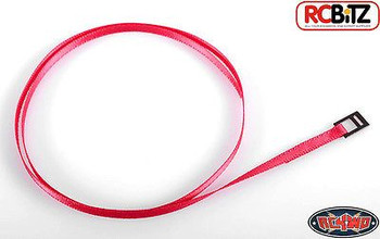 Tie Down Lashing Tough Strap RED Metal Latch 400mm x 3.5mm rope RC4WD Z-S0929