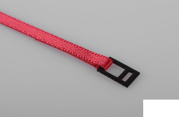Tie Down Lashing Tough Strap RED Metal Latch 400mm x 3.5mm rope RC4WD Z-S0929